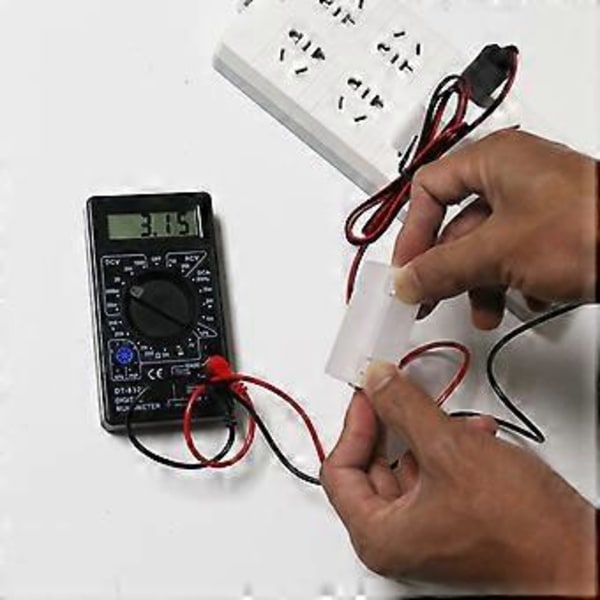 LR20 D Batterieliminator USB-Kabel Konverter Linje 1.5V 3V 4.5V 6V För Fjärrkontroll