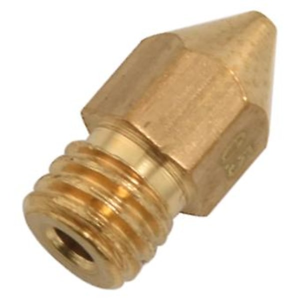 22 stk. 3D-printerdyser, Mk8 ekstruderdyser 0,2 mm, 0,3 mm, 0,4 mm, 0,5 mm, 0,6 mm, 0,8 mm, 1,0 mm E
