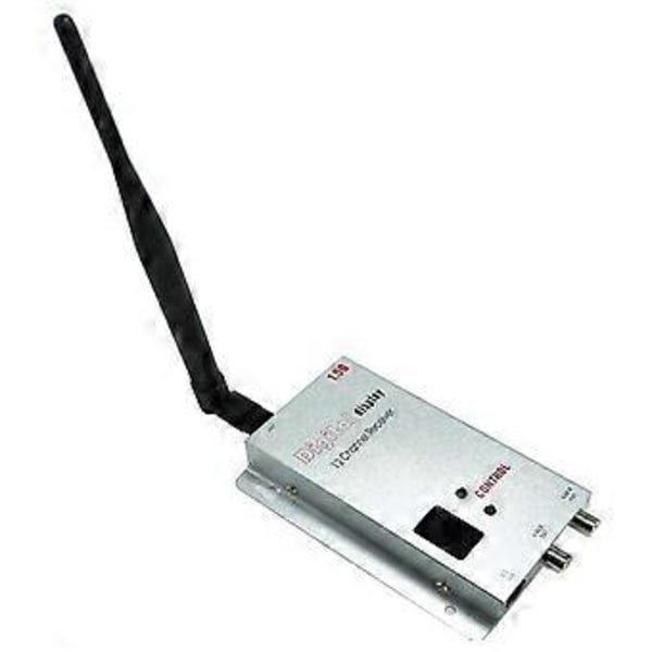 FPV 1.5G 1500mW VRX 12CH Videomottaker for FPV Langdistanse Drone