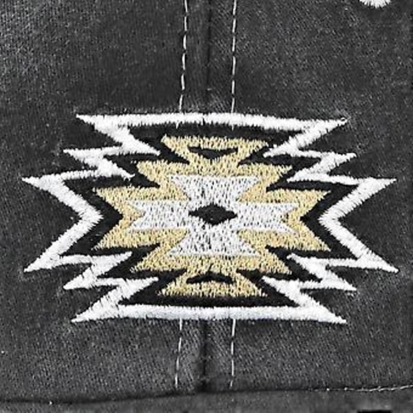 Broderad baseballkeps tredimensionell broderad skärmkeps kors hästsvans hatt skugga elastisk hästsvans baseballkeps