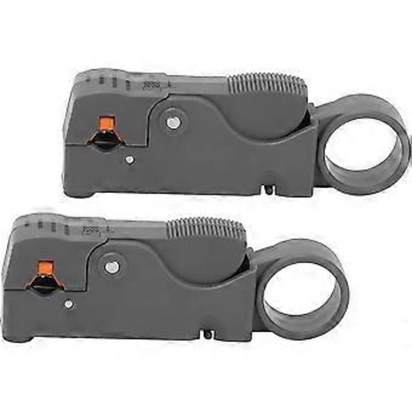 Koaksialkabel Afisoleringsværktøj, Letvægts Wire Stripper Wire Cutter Værktøj Wire Stripper Dobbelt Klinge Design Til Kabel Til Wire Hy
