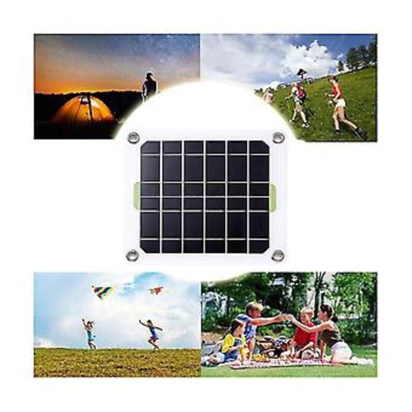 10W USB Monoline Silikoni Aurinkoauto Ilmastointilaite Koiran Koppi WC