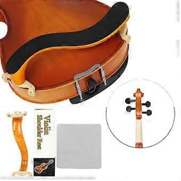 4/4 Storlek Universal Violin Axelstöd Bekvämt Violin Axelstöd