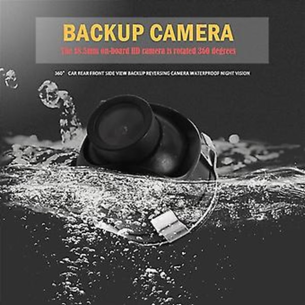 360 Bil Sidosikt Backkamera Vis