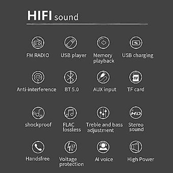 Bilafspiller Bilradio Functal Alt-i-en Bil MP3-afspiller Bil
