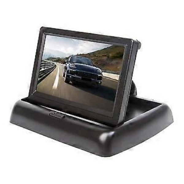 Bil 5 Tum Vikbara Monitorer HD Video Mini Bilparkering TFT LCD Monitor Display Backkamera Backningskit