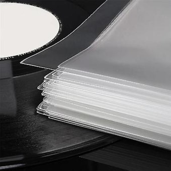 50kpl Vinyylilevyjen Suojaholkki 12 Tuumaa Levysoittimelle Lp Vinyylilevy Itseliimautuva Rec