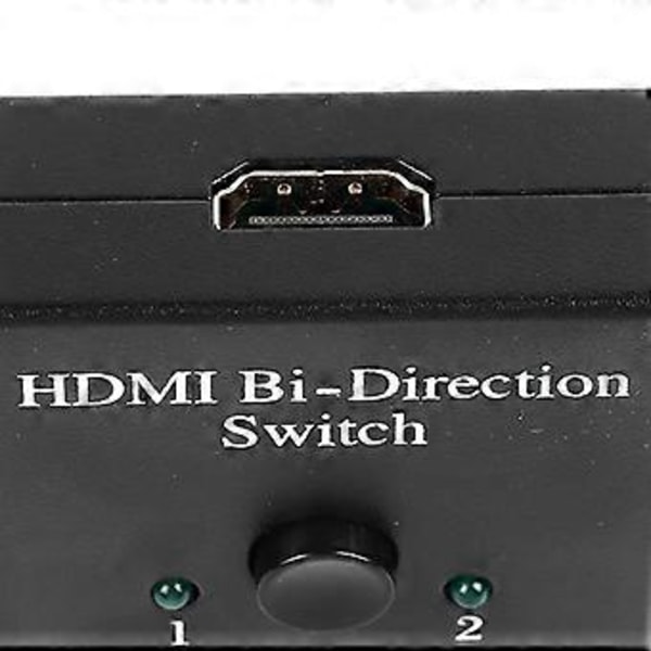 Kaksisuuntainen Kytkin 2 sisään 1 ulos 4K 60Hz Kytkinrasia Kaksisuuntainen HD Multimedia Interface -muunnin
