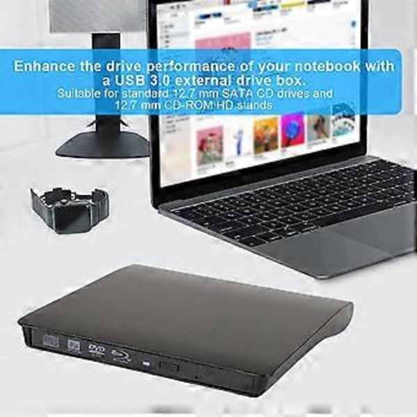 USB 3.0 DVD RW poltinlukija-soitin optiset asemat ohut ulkoinen kirjoitin 5Gbp