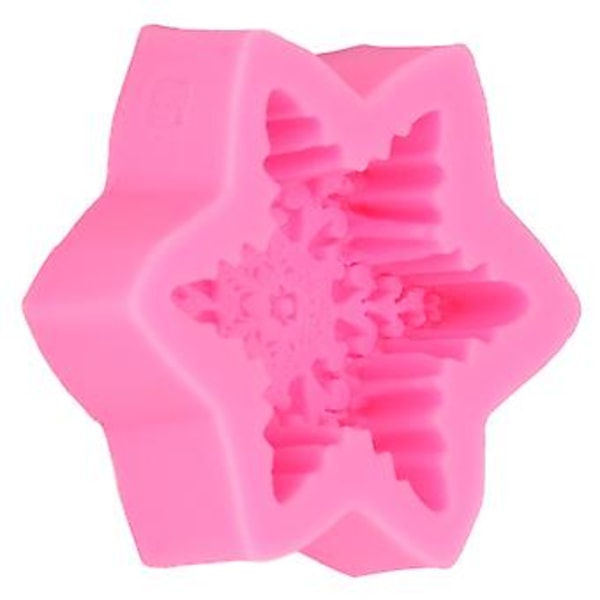 3D Lumihiutale Fondant Muotit: Ensiluokkainen Kestävä Silikoni Kakku- ja Makeisten Valmistukseen