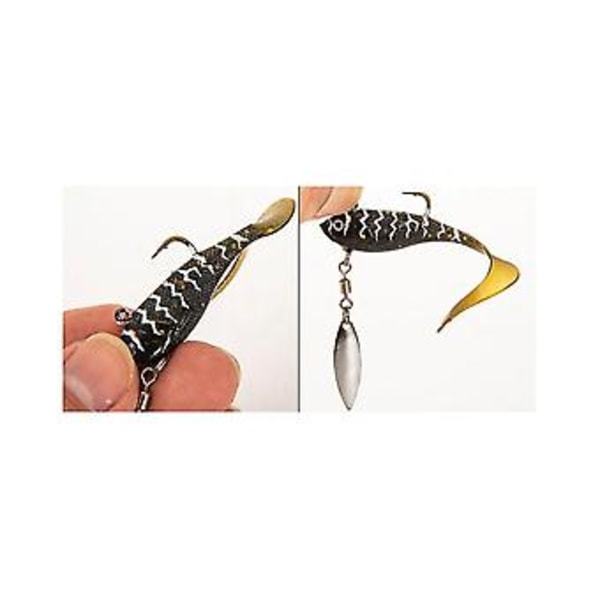 Myk Swimbait Paddle Tail Lokkemat Myk AgnPaddle Tail Swim Bait For Ørret Gjørs Abbor