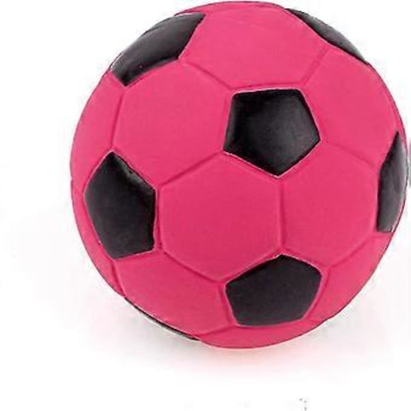 3 Stykker Heilwiy 7 Cm Hundelegetøjsbold Lavet af Latex Fodbold Med Pivelyd Tyggende Kastegave