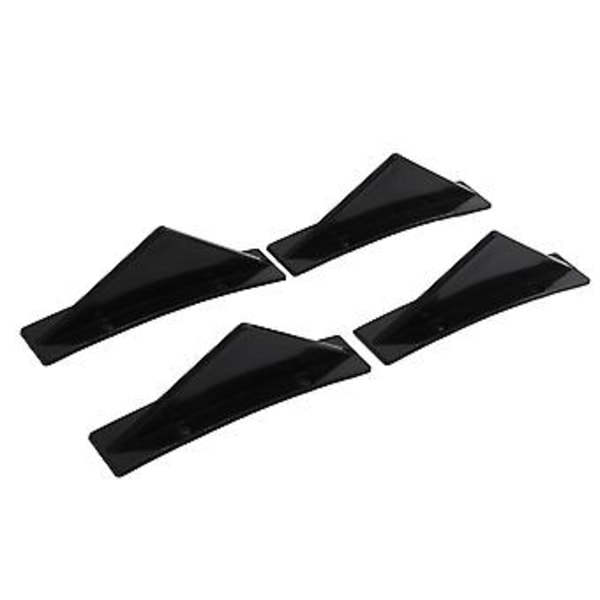 Bagkofangerlæbe, 4 stk. Bagkofanger Diffuser Bagkofanger Spoiler Bagkofanger Splitter Mesterligt Skabt