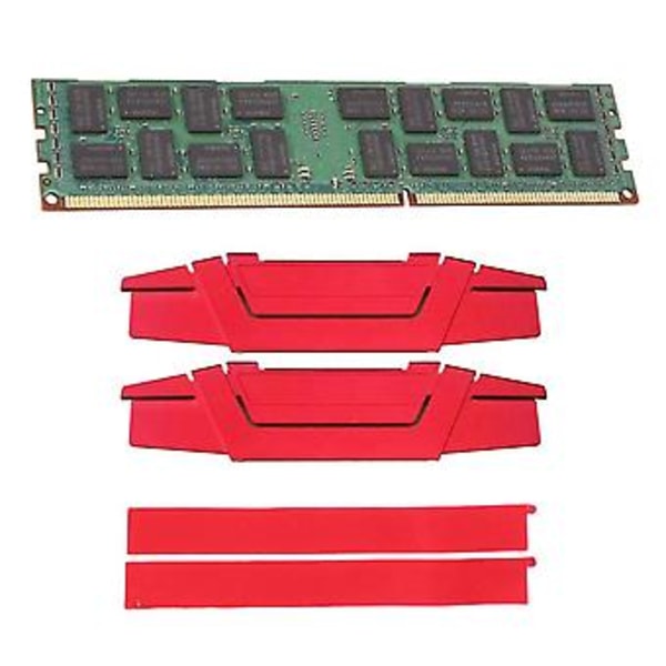 Ddr3 4gb 1333mhz Recc Ram Hukommelse+køle Vest Pc3l-10600r 240pin 2rx4 1.5v Reg Ecc Hukommelse Ram Til X79 X58 Bundkort