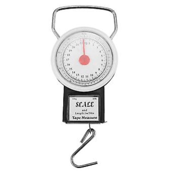 Bärbar Bagagevåg Resevåg Hängande Resväska Krok 22kg 50lb Måttband