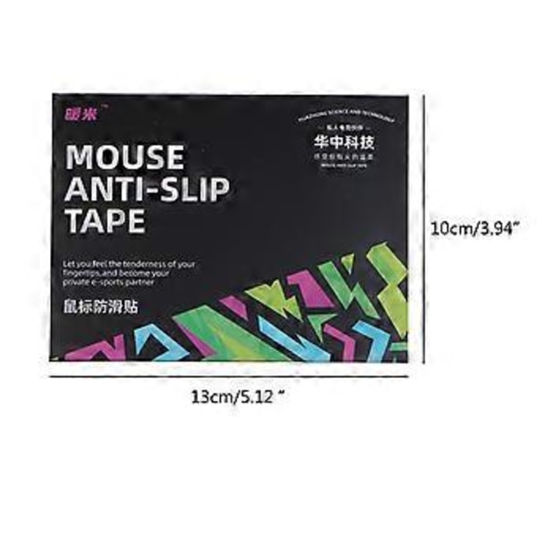Fluorescerende skridsikre svedabsorberende musehud-skøjter til G900 G903 mus selvklæbende design skridsikker greb tape
