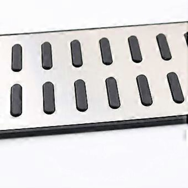 Automatisk Aluminium Fotstöd Vänster Fotstöd Pedalöverdrag Trim Passar I30 K5