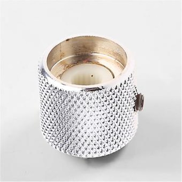 Knotknapp Tone Volum Dome Knot For Gitar Bass FD TL Metall Krom