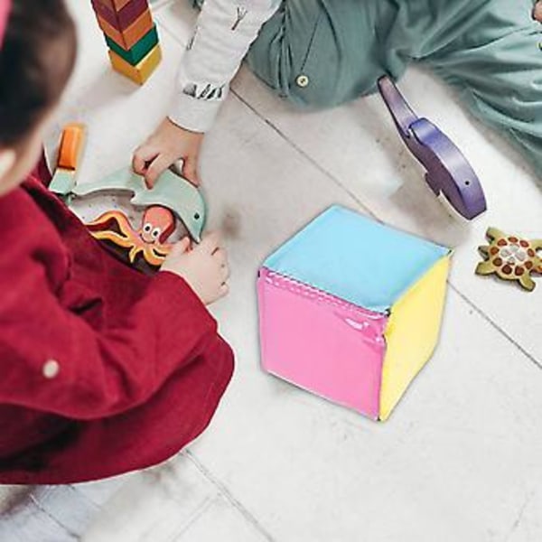 Lasten DIY Opettavainen Leikkipeli Nopan Taskuneliö Lelu Yhteensopiva Teang