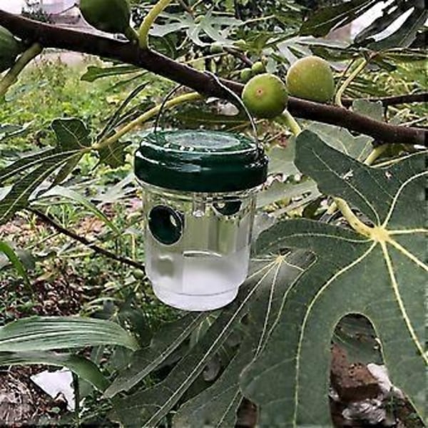 Vepsfelle - Hengende Design, Solar LED-lys for å Fange Flygende Insekter