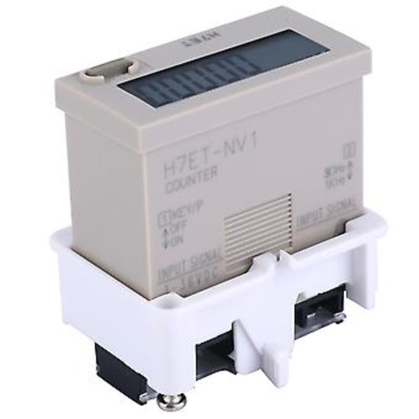 H7ET-NV1 3-36V DC Digital Elektrisk Räknare Totalisator med LCD-Display