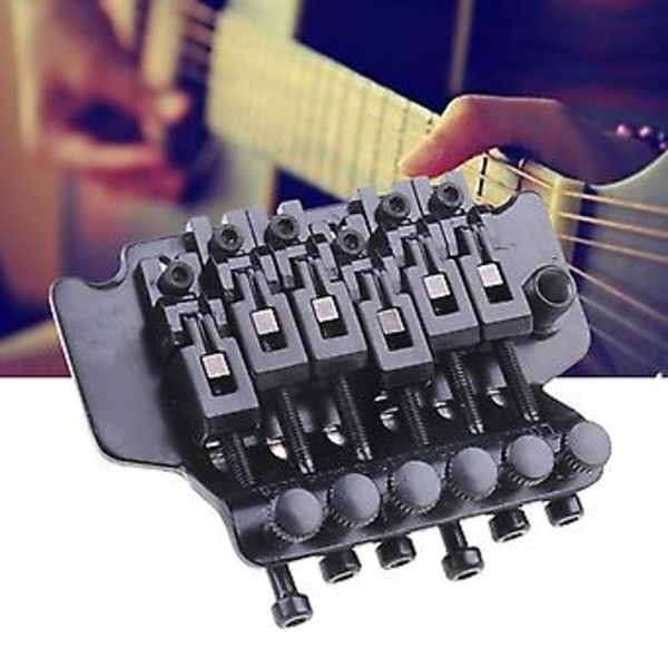 Elektrisk gitar Hardtail Bro Saddle for 6 strenger for Fender Erstatning for w