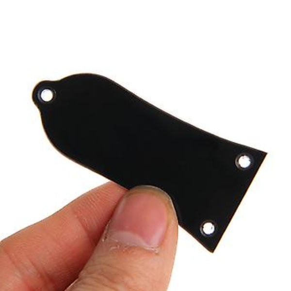 3 Håls Klockformad Plast Gitarr Truss Rod Cover För Gibson