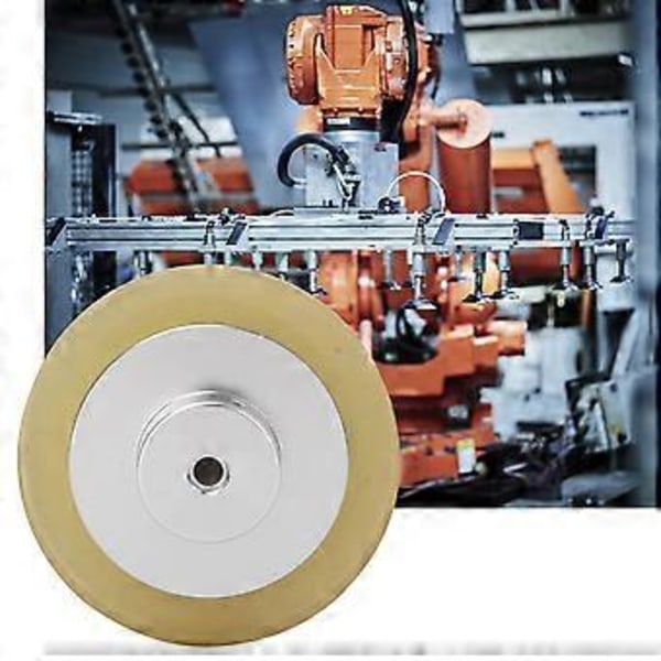 Hållbart halkfritt roterande pulsgivarhjul av polyuretan, mätinstrument (200 mm)