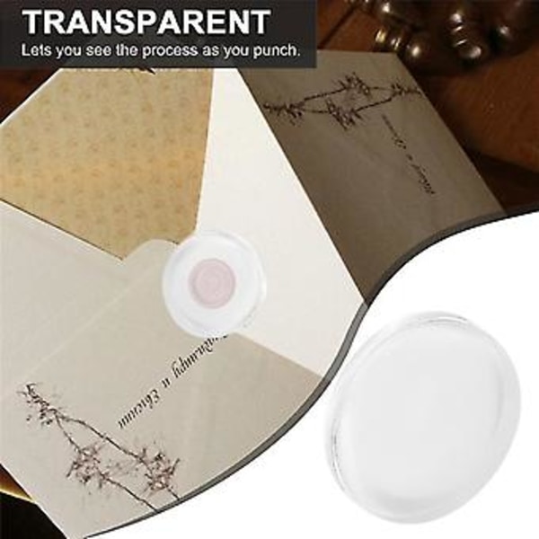 5 stk. Klar Stempel Akryl B Sett For Transparent Akryl Stempelpute Diy Scra Klar Akryl