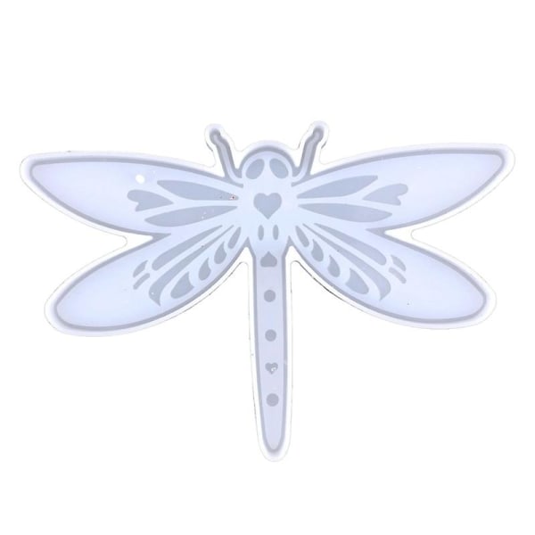 Dragonfly Shape Avaimenperät Mold Tee itse Epoksi Askartelu Kaulakoru Avaimenperä Koru Mold