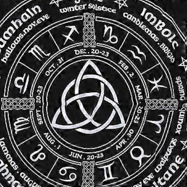Hekse Pendel Divinasjon Divinasjonsduk Matte Brettspill Tarotkort Pad