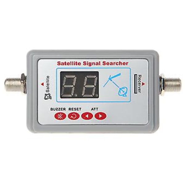 Digital TV Antenne Satellitt Signal Finder Meter Søker LCD Display SF-95DL