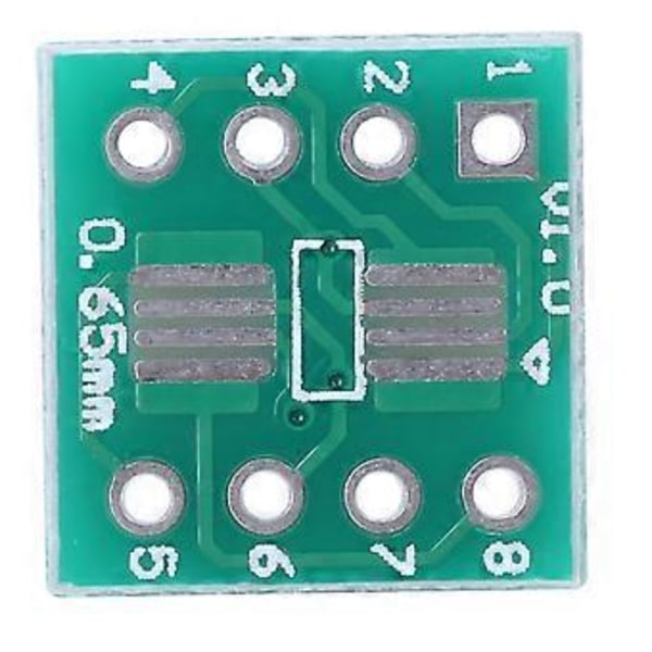 100 st Adapterkort Konverteringsmodul Lättvikt SOP8 SSOP8 till DIP8 TSSOP8 DIP SMD till Inline