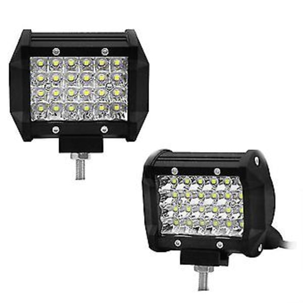 2 stk. 4-tommers LED Bar Kjørelys LED Pods Offroad Tåkelys For Lastebil Bil