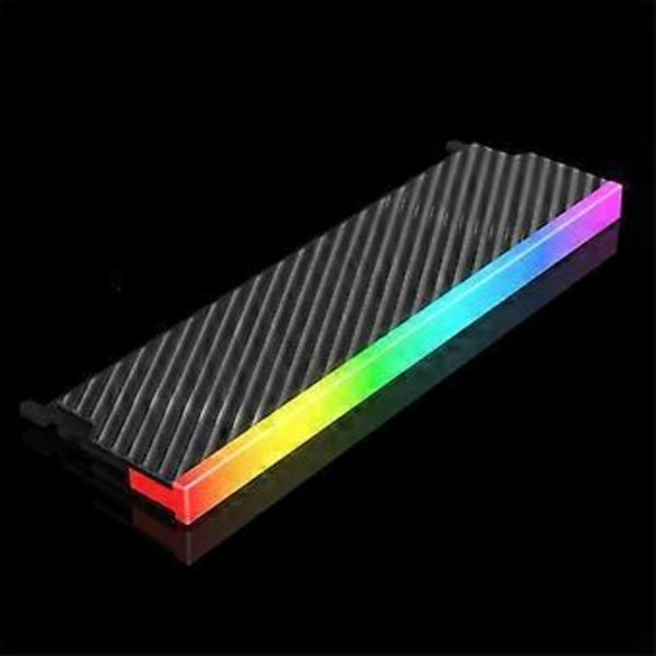 Tietokoneen ARGB-muistimoduulin jäähdytyslevyn suojus, aaltoileva, parannettu jäähdytys DDR3 DDR4 DDR5 PC RAM-muistin jäähdytin, panssari, musta