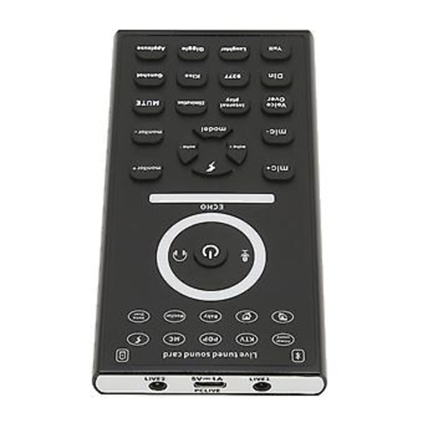 Mini Äänenvaihdinlaite, jossa useita ääniefektejä, Plug and Play, kädessä pidettävä äänikortti puhelimelle ja tietokoneelle