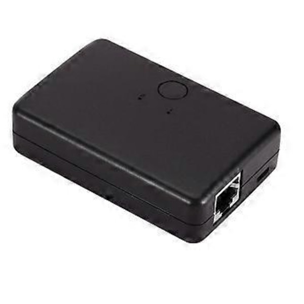 Hemmakontor Hub Splitter 2 Portar Intern Extern Internet Nätverks Switch Mini