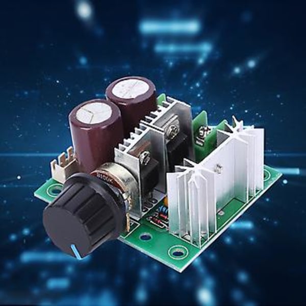 PWM Controller Trinløs Hastighedsændring Høj Effektivitet DC Motor Hastighedskontrolkontakt 12V-40V 10A