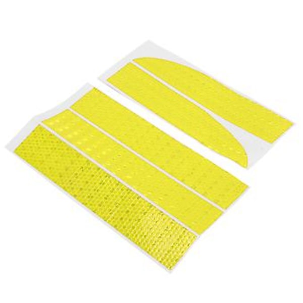 Selvklebende refleks for bil, 5 stk. Sterk refleksstripe Bil Bagasjerom Klistremerke Varsel Refleks Dekal Praktisk Bruk