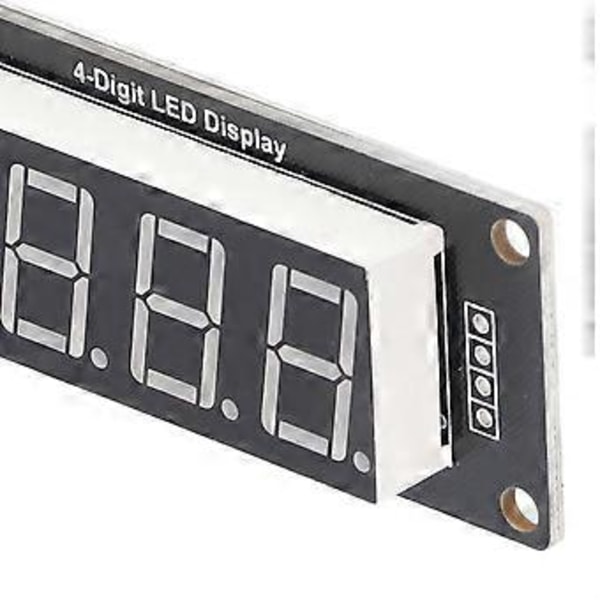 4 kpl LED-segmenttinäyttömoduuli 4 bittiä 7 segmenttiä PCB-kellomoduuli 0,56 tuumaa MRA172A punainen