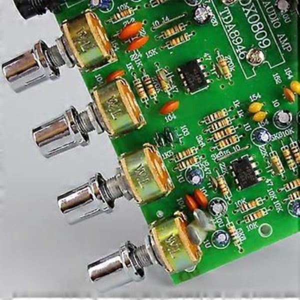 2.0 Subwoofer Förstärkare Ljudkort Mini Basförstärkare HIFI 40W+40W SubWoofer Högtalare DIY