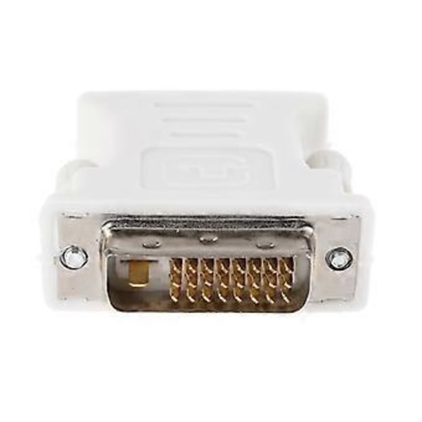 DVI till VGA Adapterkabel Hane till Hona DVI 15 Pin till VGA Konverter Adapter för HDTV Monitor Dator PC Laptop Adapter