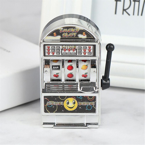 Morsom Mini Spilleautomat Frukt Spilleautomat Lucky Jackpot Anti Stress Leker