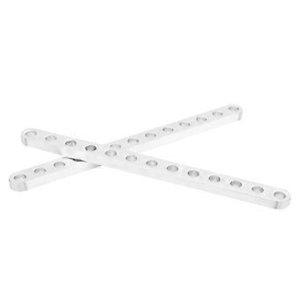 1 Pari litteitä palkkeja, 13 reikää, 4 x 8 x 104 mm, 310200090104, robottirakenteen osa, lisävaruste
