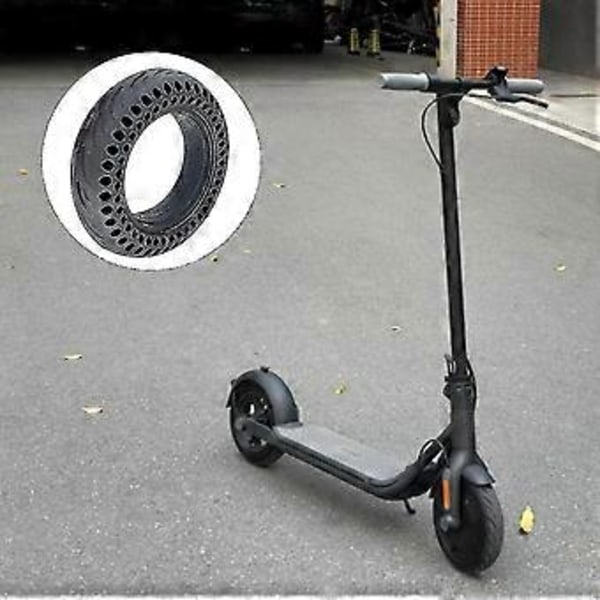 10x2.75 Solid Dæk Kompatibel med Kugoo G-booster G2 Pro El-Scooter Dæk