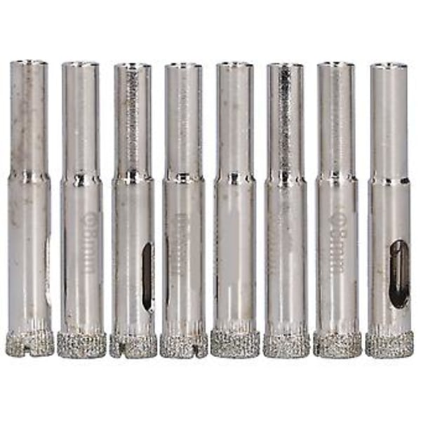 8 stk. Rhinestone hulsav, robust, holdbar, legeret stål, slidstærk, tidsbesparende, effektiv glashulåbner