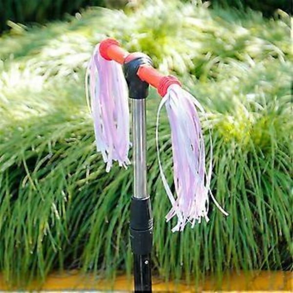 Fargerike Sykkel Dusker Bånd Mote Sykkelstyre Streamers Morsomme Sykkelpynt for Barn C