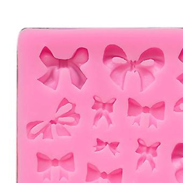 Silikon Nagelkonstform DIY Gjutning Rosettformad Snidad Mönster Nageldekoration Form för Hänge Choklad Rosa