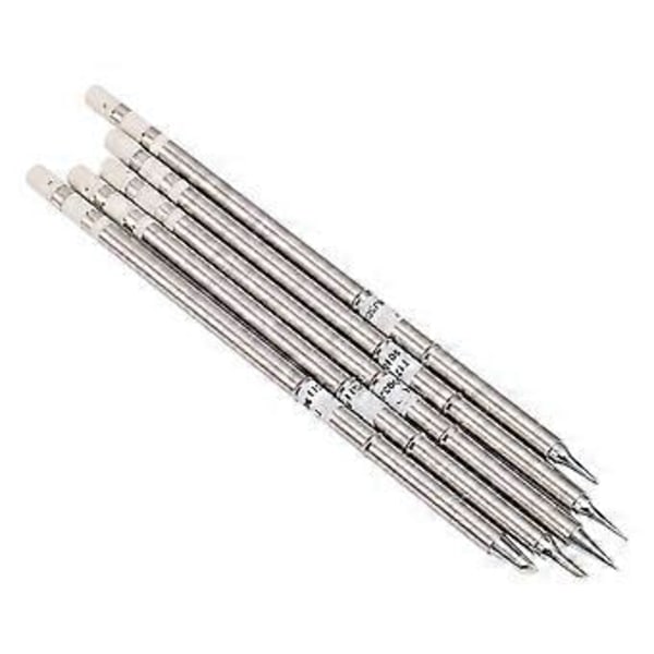 5 kpl/erä sarjan juotoskolvin kärkiä T12-kahvalle DIY-sarjoille LED-värinäkytkin lämpötilansäädin FX951 FX-952