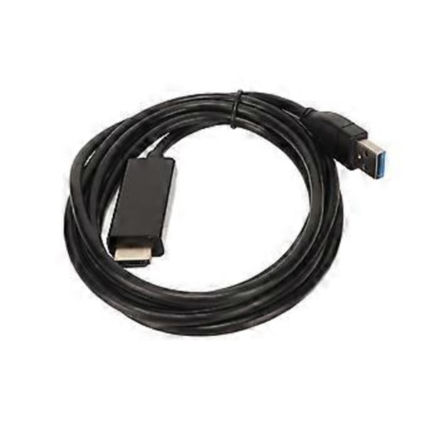 USB3.0 till HD Multimedia Interface Adapterkabel 1,8 m 4K Plug and Play-kabel för OS X för Windows 10 8 7 Vista X P